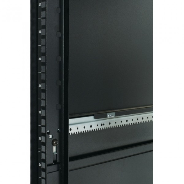 NetShelter SX 42U 600mm Wide x 1200mm Deep Enclosure with Sides Black Detailed