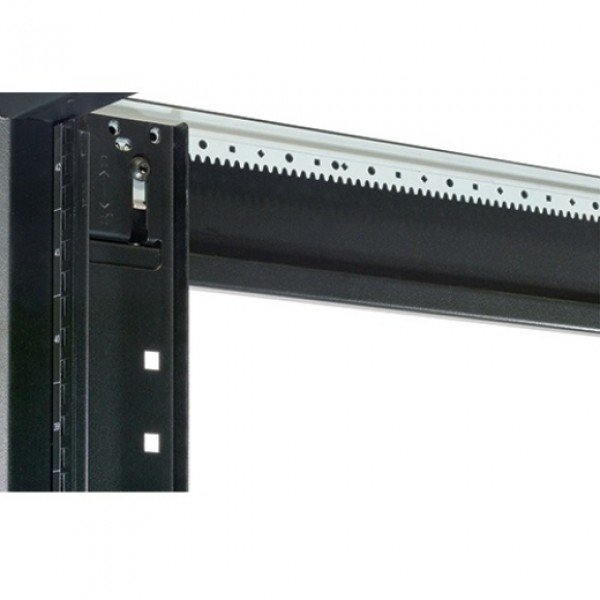 Netshelter SX 42U 600mm Wide x 1200mm Deep Enclosure Without Sides Black Detailed
