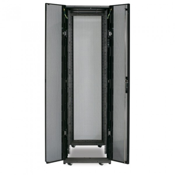 Netshelter SX 42U 600mm Wide x 1200mm Deep Enclosure Without Sides Black Miscellaneous