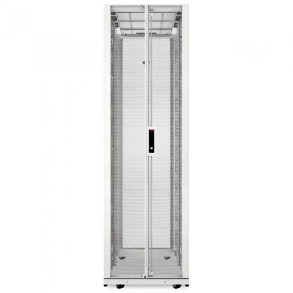 NetShelter SX 42U 750mm Wide x 1200mm Deep Enclosure with Sides White Back