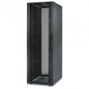 NetShelter SX 45U 750mm Wide x 1200mm Deep Enclosure with Sides Black -2000 lbs. Shock Packaging